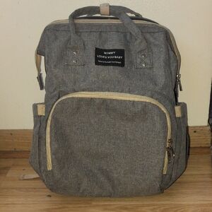 Gray Backpack